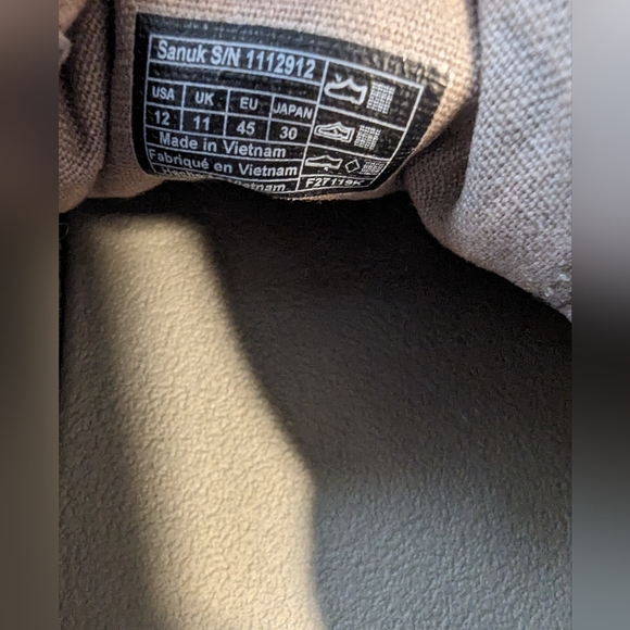 Sanok Brown Mens Flats, Size 12 - Picture 5 of 7